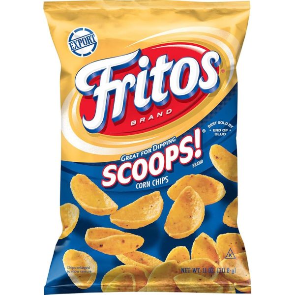 Fritos Scoops Corn Chips 311g