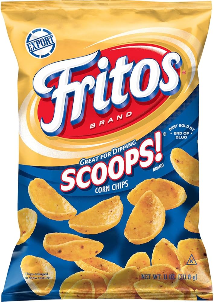 Fritos Scoops Corn Chips 311g