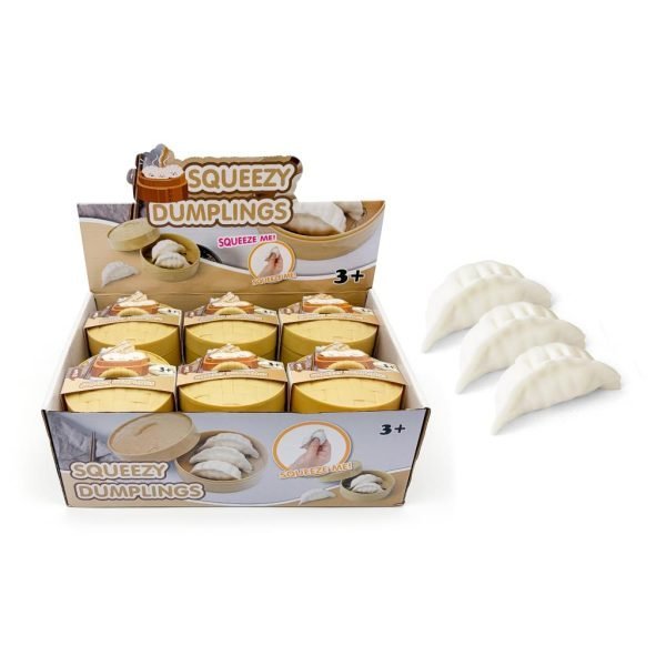 3PK Squishy Dumpling and Steam Case