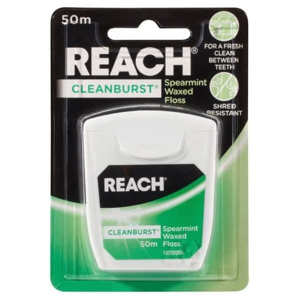 Reach Dental Floss Clean Burst Icy Spearmint 50m