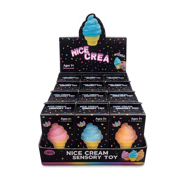 Soft Serve Ice Cream Squeezy Sensory Toy