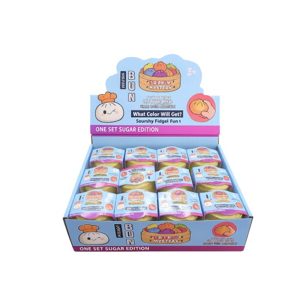 Mini Squishy Glitter Steam Bunz Mystery Dumplings