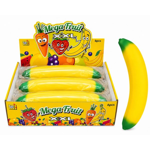 Mega Fruit XXL Squishy Banana Toy