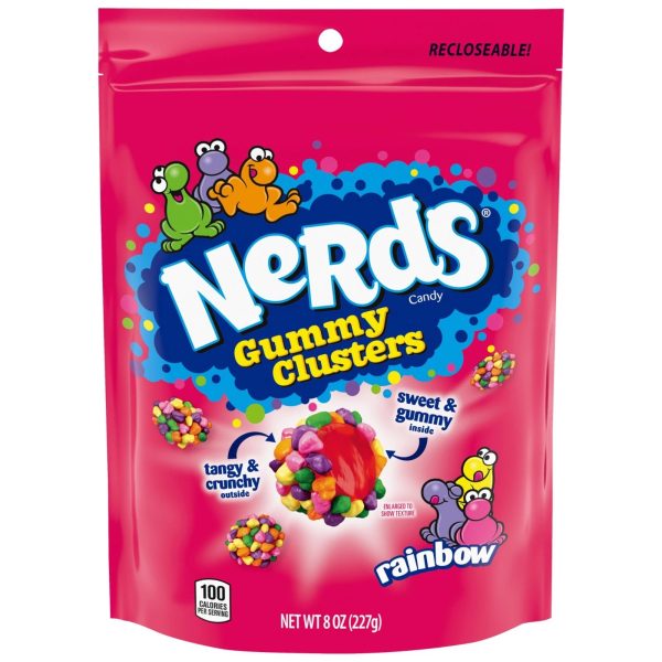 Nerds Gummy Clusters Rainbow 226g