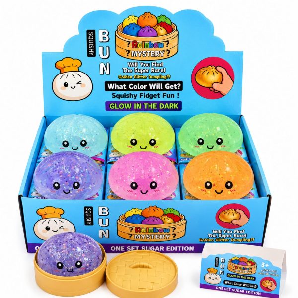 Squishy Steamer Glow in The Dark Mystery Dumplings