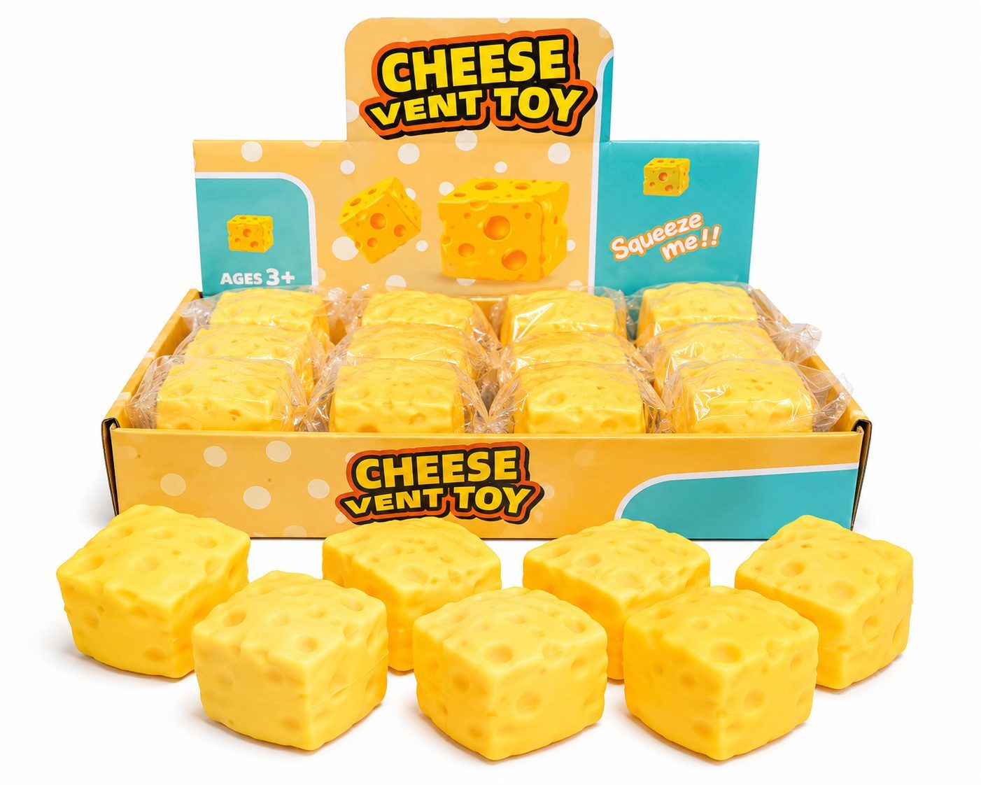 Squishy Large Cheese Toy