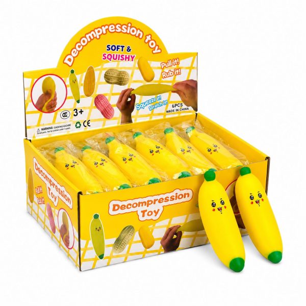 Squishy Small Banana Toy
