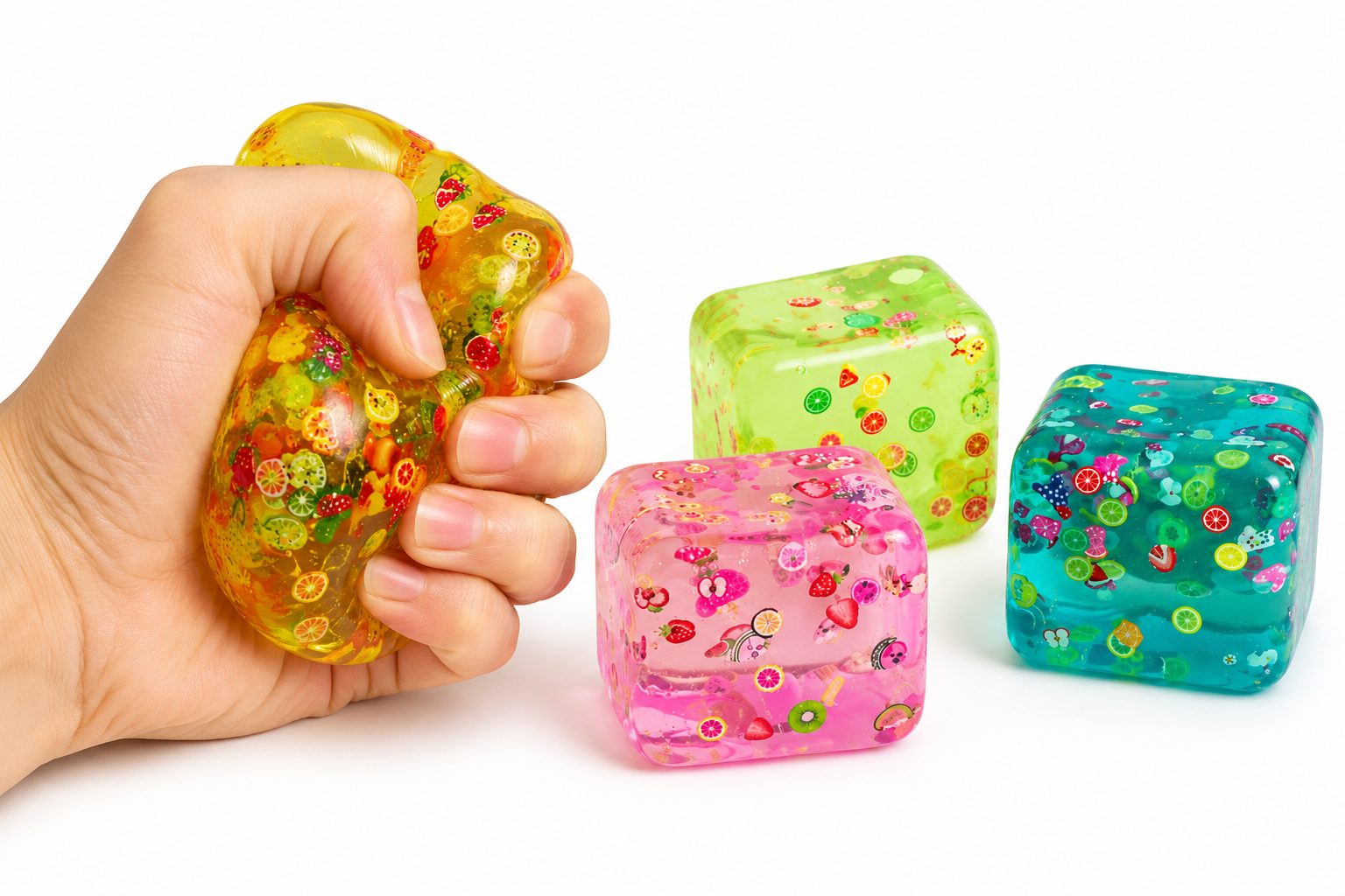 Squishy Fruit Cube - Image 2