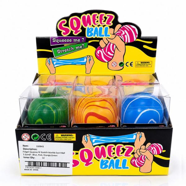Squishy Marbled Slow Rise Stress Relief Ball