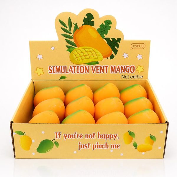 Squishy Mango 6cm Fidget Toy