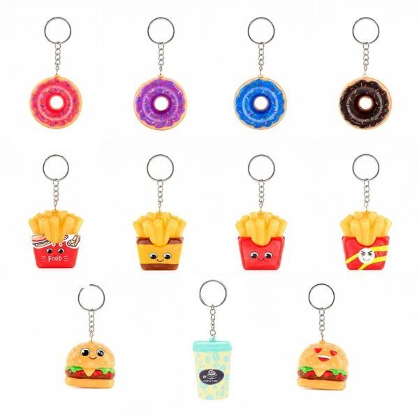 Squishy Squeeze Treat Series Foam Keychain