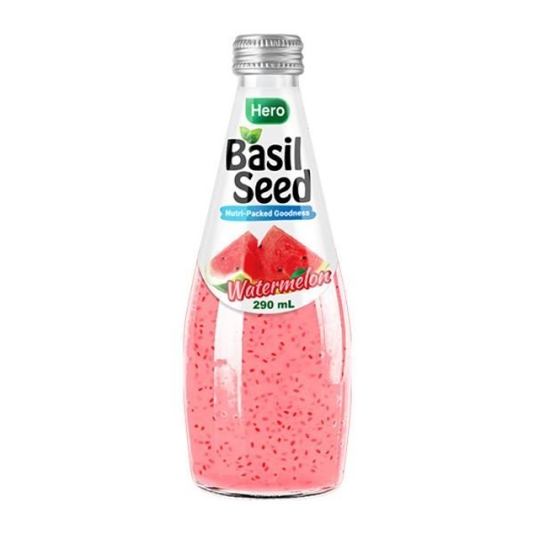 Hero Basil Watermelon Seed Drink 290ml