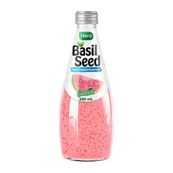 Hero Basil Guava Seed Drink 290ml