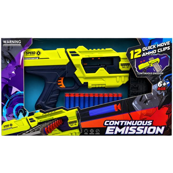 Rapid Fire Continuous Foam Dart Blaster Set