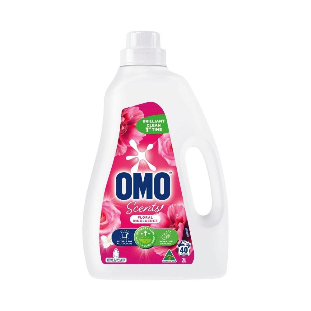 Omo 2l Laundry Liquid Scents All Machine Types Floral Indulgence
