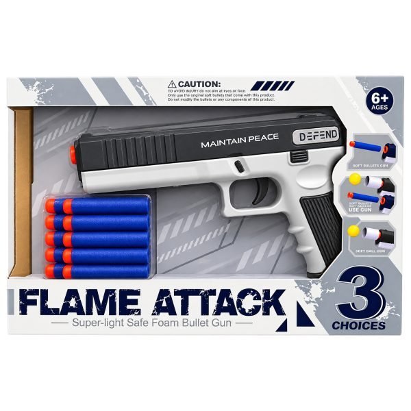 Flame Attack Toy Dart Gun