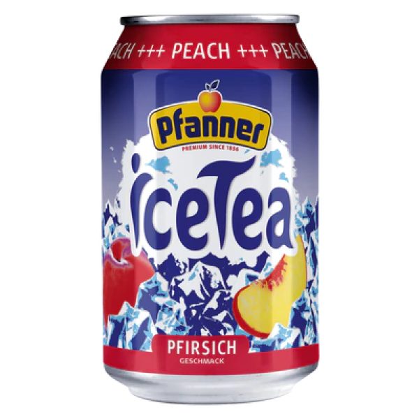 EU Pfanner Ice Tea Peach 330ml