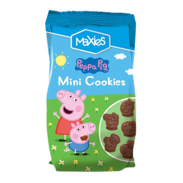 EU Maxies Peppa Pig Mini Cookies 100g