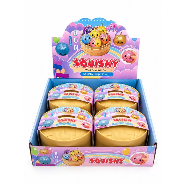 XL Squishy Steamer Unicorn Mystery Dumplings 15cm