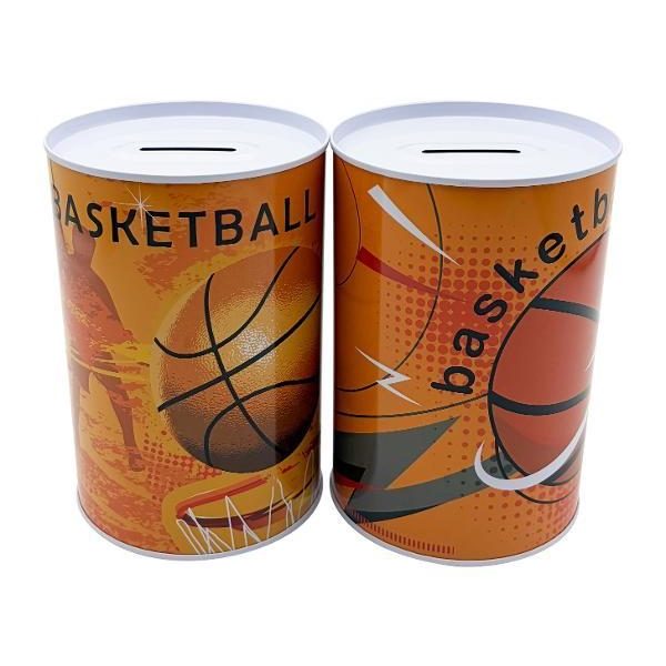 Money Tin- Basketball Series