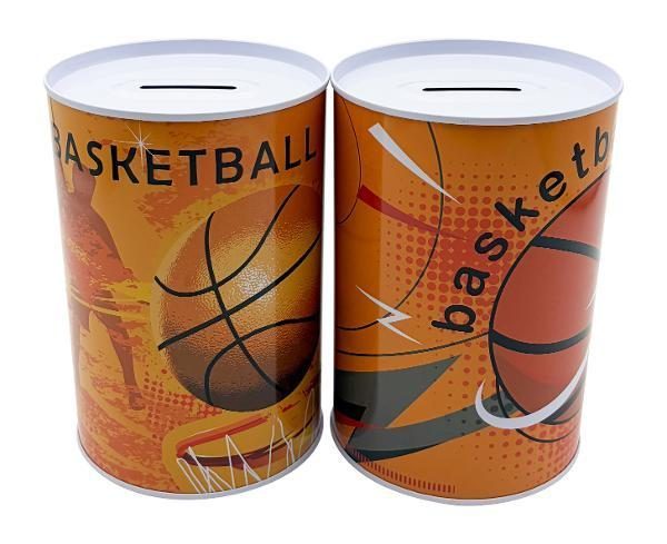 Money Tin- Basketball Series