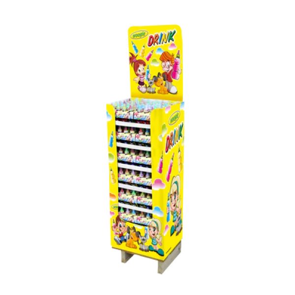 EU Woogie Drink with Strawberry Flavour Floor Display 210ml