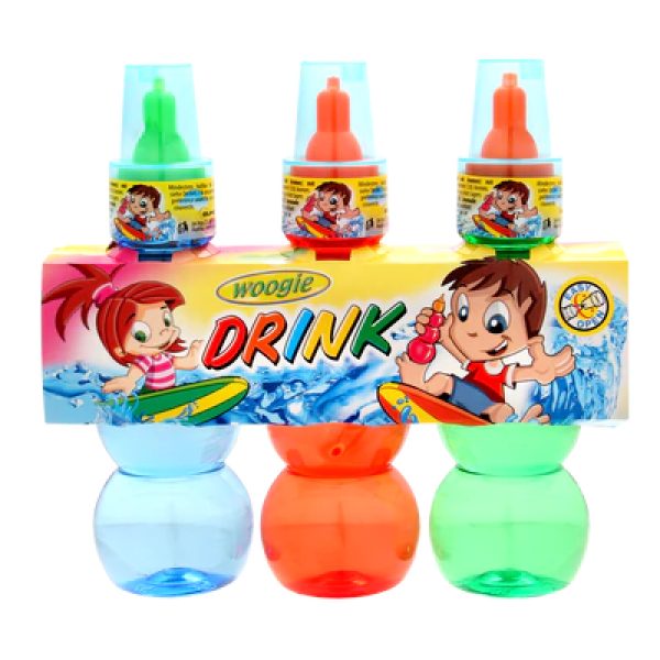 EU Woogie Drink with Strawberry Flavour Floor Display 210ml