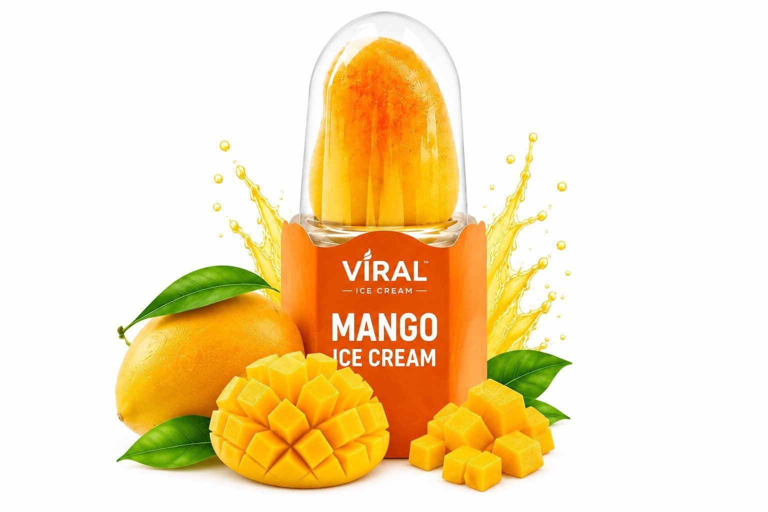 *MELBOURNE DELIVERY ONLY* Viral Mango Ice Cream