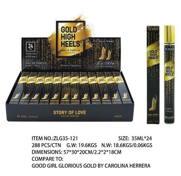 35ML Gold High Heels - Smells like Good Girl Glorius Gold by Carolina Herrera