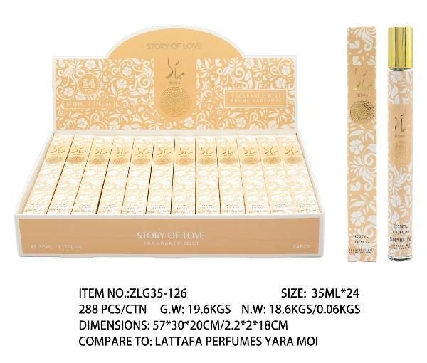 35ML Roma Yara- Smells like Lattafa Perfumes Yara Moi