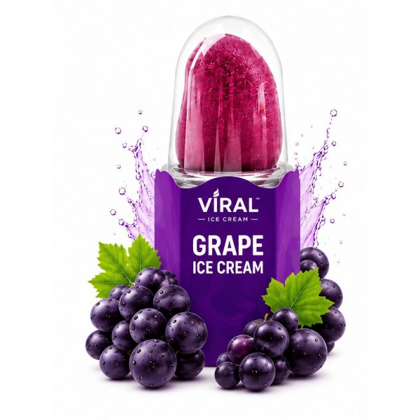 *MELBOURNE DELIVERY ONLY* Viral Grape Ice Cream