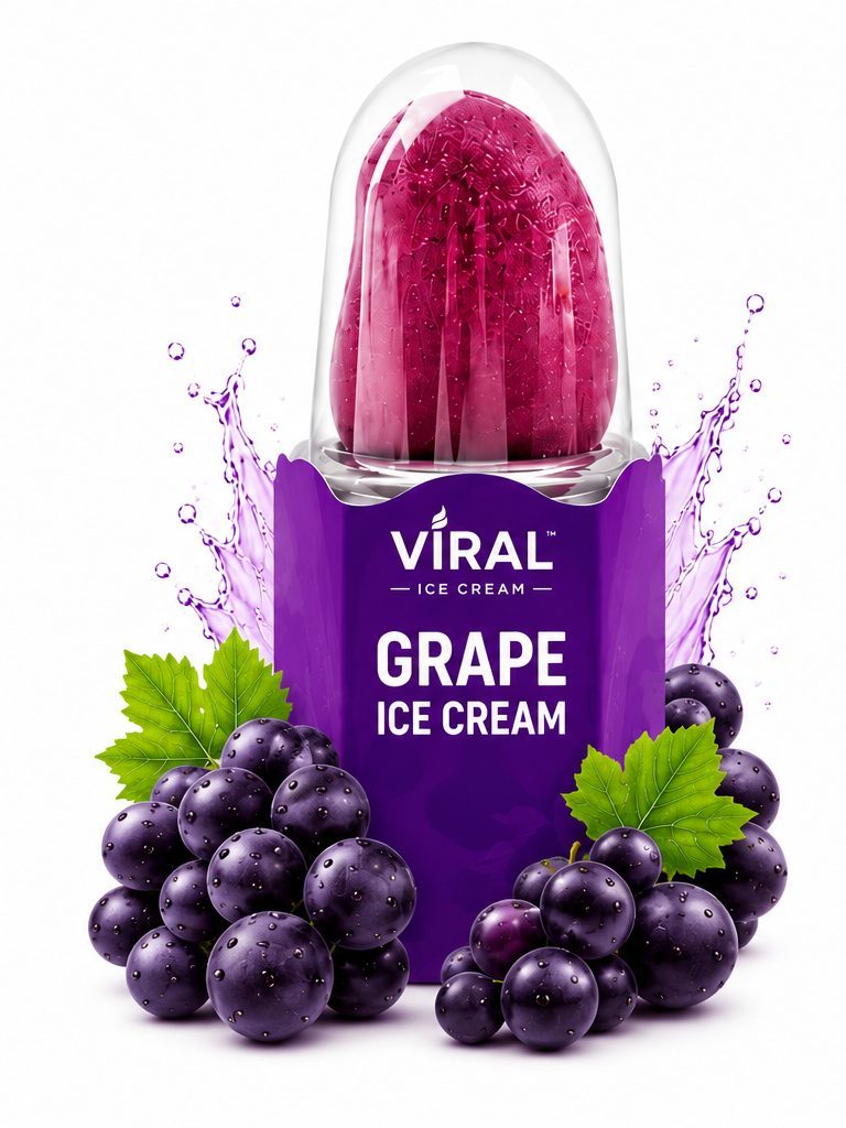 *MELBOURNE DELIVERY ONLY* Viral Grape Ice Cream