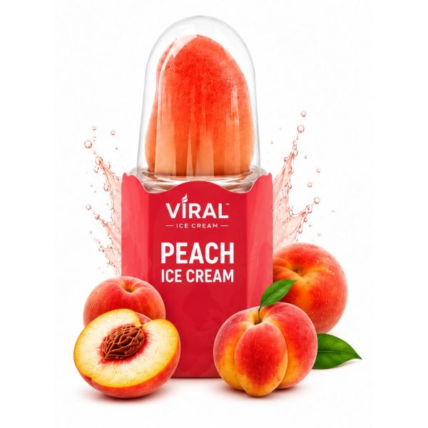 *MELBOURNE DELIVERY ONLY* Viral Peach Ice Cream