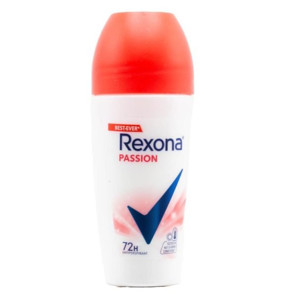 Rexona 45ml Deodorant Women Roll On 72 Hour Passion