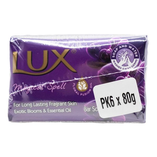 Lux Pk6x80g Soap Bar Magical Spell