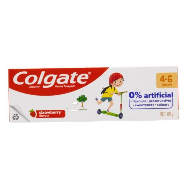 Colgate 80g Toothpaste Kids 4-6 Years Strawberry