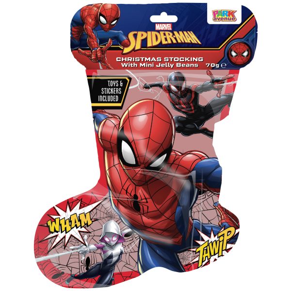 Spiderman Plastic Stocking 70g