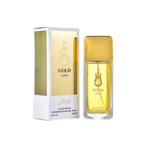 Men's Perfume 100ml Gold Lock