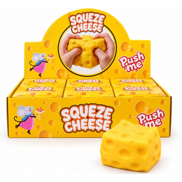 XL Squishy Cheese Toy