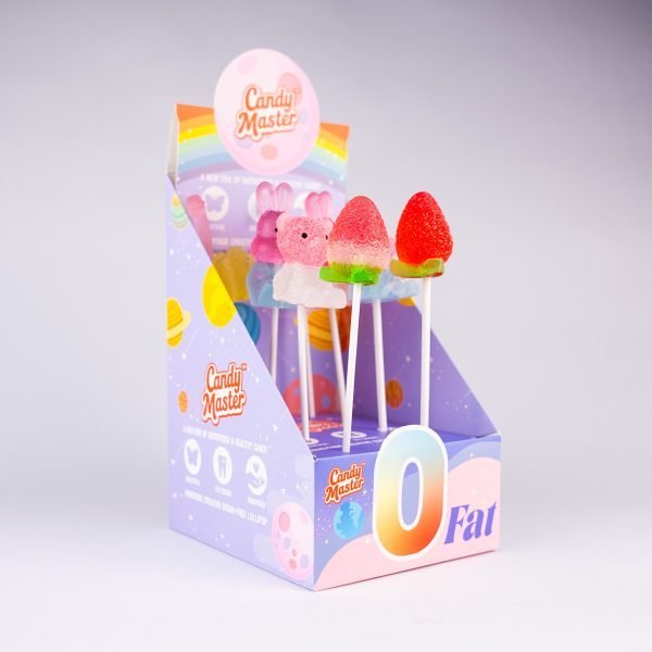 Candy Master 4D Lollipop Nature Series 28g