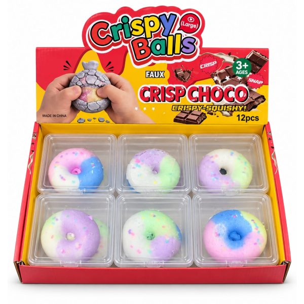 Crispy Donut Squishy Toy