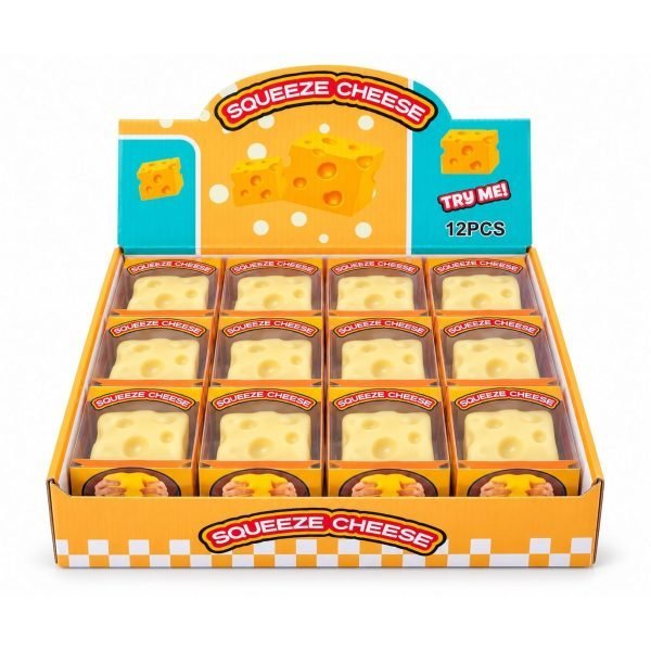 Crunchy Cheese Squishy Toy