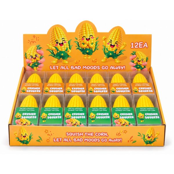 Crunchy Corn Squishy Toy