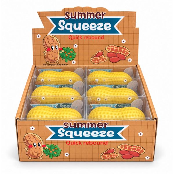 Crunchy Peanut Squishy Toy