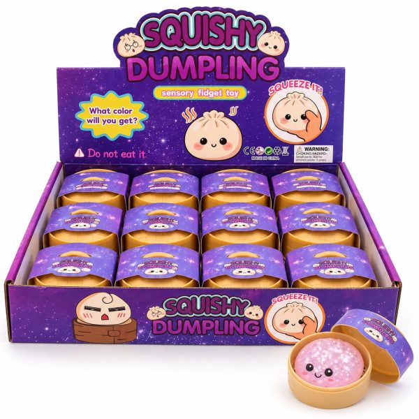 Mini Squishy Steam Glitter Orbit Bunz Mystery Dumplings