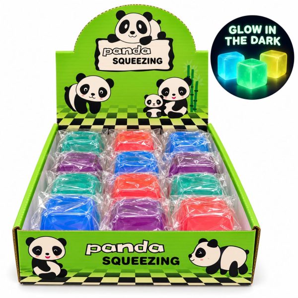 Squishy Maltose Clear Cube Fidget Toy