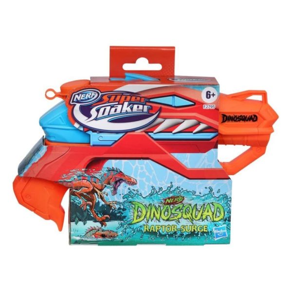 Nerf Super Soaker Dinosquad Raptor Surge Water Blaster