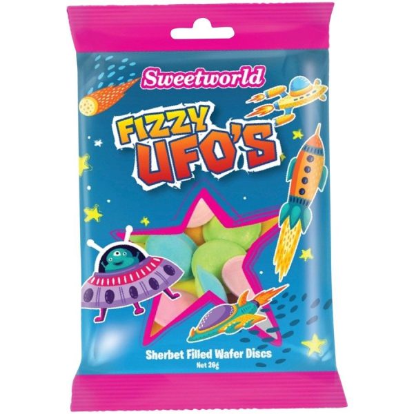 Sweetworld Fizzy UFO Hang Bag 26g