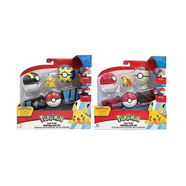 Pokémon Clip 'N' Go Poke Ball Belt Set Assorted