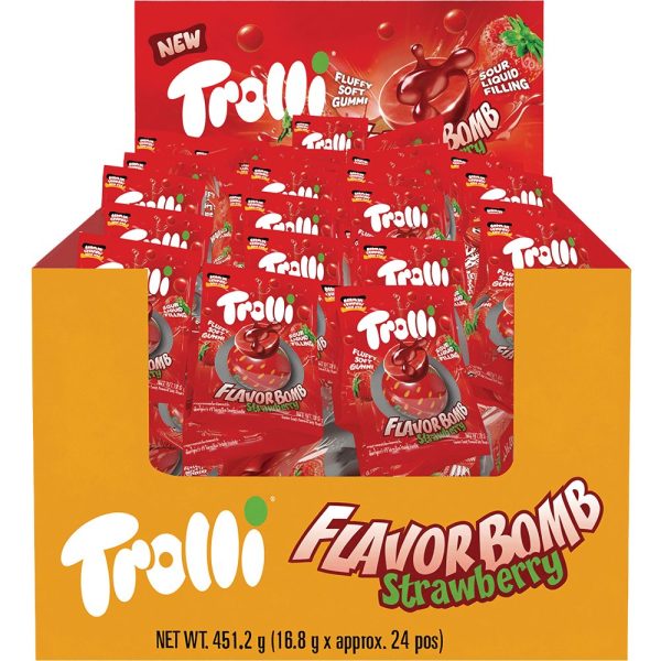 Trolli Strawberry Flavour Bomb 18.8g